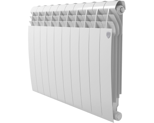 Радиатор биметаллический Royal Thermo BiLiner 500 10 секций, bianco traffico