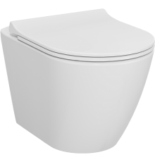 Унитаз подвесной VitrA Integra 7040B003-0075 безободковый, с микролифтом