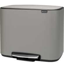 Мусорное ведро Brabantia Bo Pedal Bin 121524 11 + 11 + 11 л