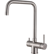 Смеситель для кухни Paulmark Wetter We213030-SS нержавеющая сталь