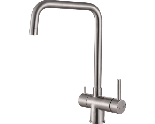 Смеситель для кухни Paulmark Wetter We213030-SS нержавеющая сталь