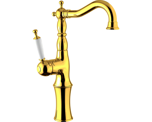 Смеситель для раковины Migliore Oxford 19174 золото