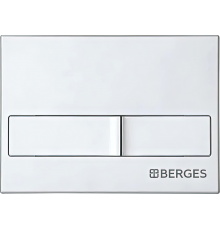 Кнопка смыва Berges Novum L2 хром, матовый