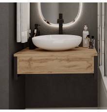 Тумба с раковиной 1MarKa Grunge Loft 80 дуб вотан