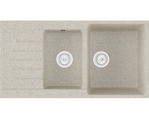 Мойка кухонная Domaci Бьелла DMC-98K бежевая