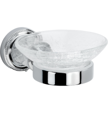 Мыльница Boheme Murano Cristal 10903-CRST-СH хром