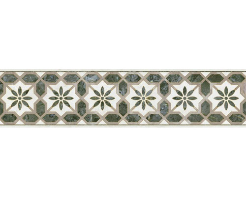 Бордюр Kerama Marazzi Серенада VT\A576\11000R 6 глянцевый, ректифицированный 30x7,2 зеленый