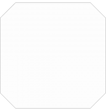 Керамогранит Keros Ceramica Octo Element Blanco 25x25