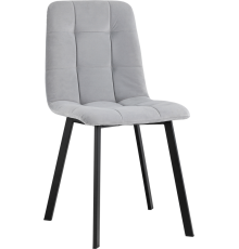 Стул Stool Group Oliver Square велюр светло-серый