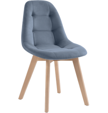 Стул Woodville Filip blue, ножки wood