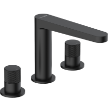 Смеситель для раковины Wasserkraft Fulda 5235 черный soft-touch