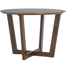 Обеденный стол Stool Group Kay 110x110 см, орех