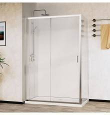 Душевой уголок Vincea City VSR-5CT9012CL 120х90 см, профиль хром, стекло прозрачное