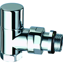 Запорный вентиль FAR TopFAR FL 0168 12P 1/2" ВР, угловой, уплотнение epdm, серебро