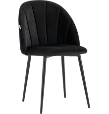 Стул Stool Group Логан велюр черный