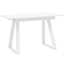 Обеденный стол Stool Group Детройт 120x80 см, раскладной, белый