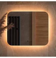 Зеркало Defesto Opti DF 2813RH 60х50 с LED-подсветкой, 3000К, инфракрасный выключатель
