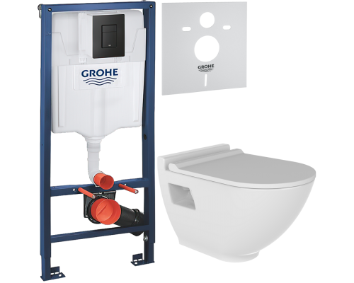 Комплект Унитаз подвесной Bien Harmony HRKA052N2VP1W5000 безободковый, с биде + Инсталляция Grohe Solido 38811KF0 3 в 1 с кнопкой смыва + Шумоизоляция 37131000 Комплект Унитаз подвесной Bien Harmony HRKA052N2VP1W5000 безободковый, с биде + Инсталляция Grohe Solido 38811KF0 3 в 1 с кнопкой смыва + Шумоизоляция 37131000