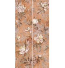 Панно Kerama Marazzi Магнолия 2 VT\B413\4x\11037R матовое, ректифицированное 60x120