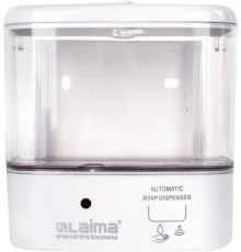 Диспенсер для мыла Laima Classic 607317 1000 мл, сенсорный, белый
