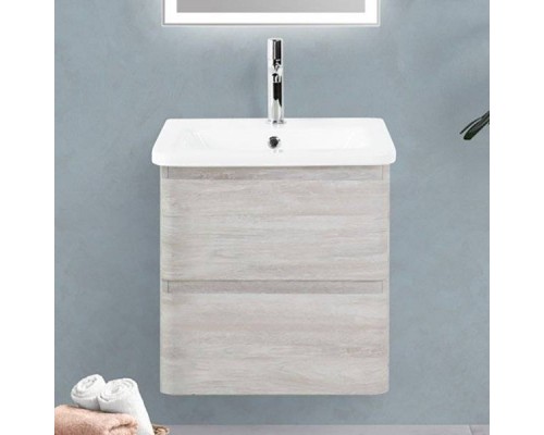Тумба под раковину BelBagno Albano-Cer 50 подвесная, rovere vintage bianco
