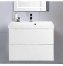 Тумба под раковину BelBagno Vittoria 80 подвесная, bianco lucido