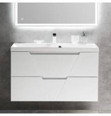 Тумба под раковину BelBagno Vittoria 100 подвесная, bianco lucido