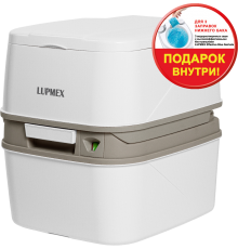 Биотуалет LUPMEX 79122P 18 л, с индикатором с пробниками гранул