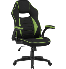 Компьютерное кресло Woodville Plast 1 green, black