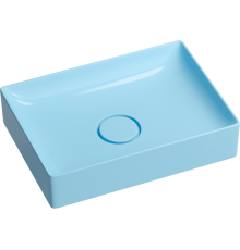 Раковина Wellsee Pure BY 150708000 50, голубая