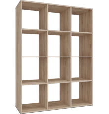 Стеллаж Mebel-Ars Калакс 3х4, 109х39 дуб сонома