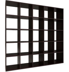 Стеллаж Mebel-Ars Калакс 5х5, 180х39 венге цаво