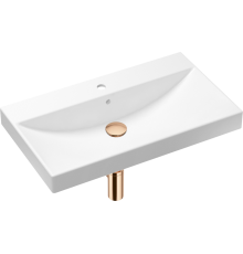 Раковина Lavinia Boho Bathroom Sink 21520607 с сифоном и донным клапаном, розовое золото