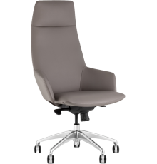 Кресло руководителя Stool Group Bow серое