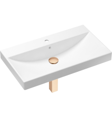 Раковина Lavinia Boho Bathroom Sink 21520617 с сифоном и донным клапаном, розовое золото