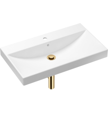Раковина Lavinia Boho Bathroom Sink 21520624 с сифоном и донным клапаном, золото