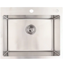 Мойка кухонная Alcora Monaco 3040058S Satin, с сифоном