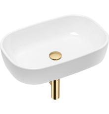 Раковина Lavinia Boho Bathroom Sink 21520040 с сифоном и донным клапаном, золото