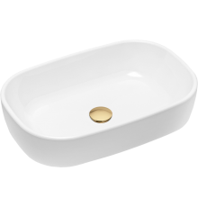 Раковина Lavinia Boho Bathroom Sink 21520793 с донным клапаном, золото