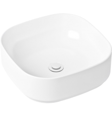 Раковина Lavinia Boho Bathroom Sink Slim 21520836 с донным клапаном, белый матовый