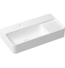 Раковина Lavinia Boho Bathroom Sink Slim 21520887 с донным клапаном, белый матовый