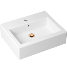 Раковина Lavinia Boho Bathroom Sink 21520914 с донным клапаном, розовое золото