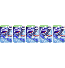 Набор Domestos Power 5 туалетный блок для унитаза, свежесть океана 55 г, 5 шт.