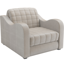 Кресло-кровать Mebel-Ars Барон №4 бархат бежевый star velvet 6 light beige