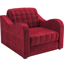 Кресло-кровать Mebel-Ars Барон №4 бархат красный star velvet 3 dark red