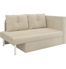 Диван-софа Mebel-Ars Алиса бархат бежевый star velvet 6 light beige