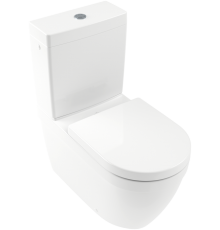 Унитаз-компакт Villeroy   Boch Architectura с открытым смывным краем, бачок 5787R101, крышка 98M9C101