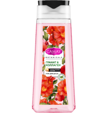 Гель для душа CAMAY Botanicals цветы граната, увлажняющий, 250 мл
