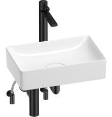 Комплект Wellsee Pure BY Wellsee 201004372 глянцевый белый, матовый черный, 5 в 1