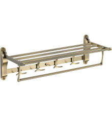 Полка Savol S-06099C 60 см, для полотенец, откидная, бронза